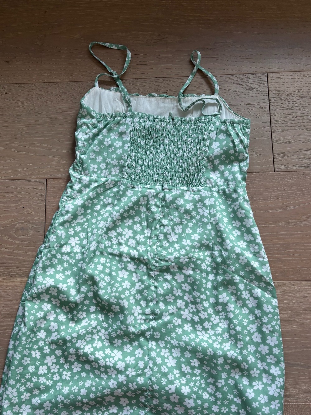 Princess Polly Green Floral Mini Dress - Picture 4 of 5